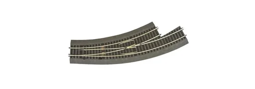 "Curved switch left BWl3/4 for manual operation, with bedding image"
