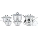 Herenthal 12-piece cooking pot set - marbling