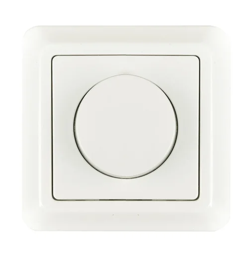 "Flush-mounted dimmer for dimmable LED lamps image"
