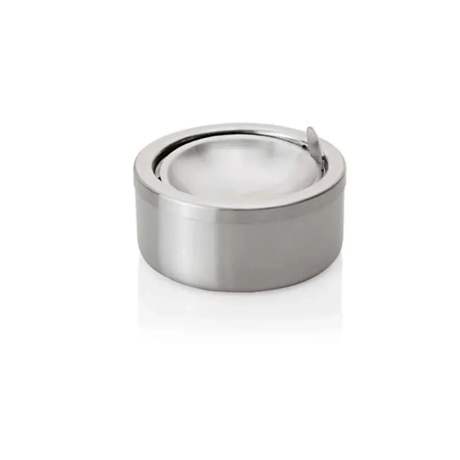 "Ashtray - stainless steel, 11,5 cm image"