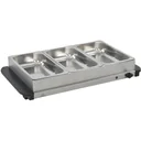 Buffet warmer 300 W 3x2.5 L stainless steel
