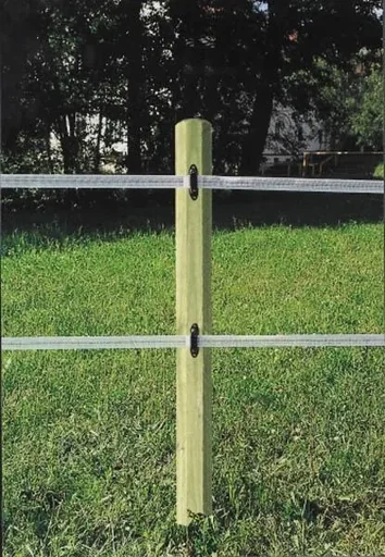 "Wooden fence posts 6 x 150 cm, 30 pieces - ideal for fence construction image"