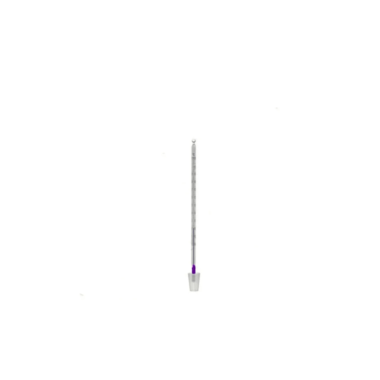 "Thermometer with silicone cork for distillery image"