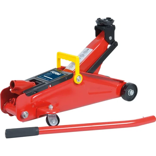 "TJM1008 Trolley Jack max. 2000kg - min. 135mm - max. 365mm - Safety Valve - With Storage Case image"