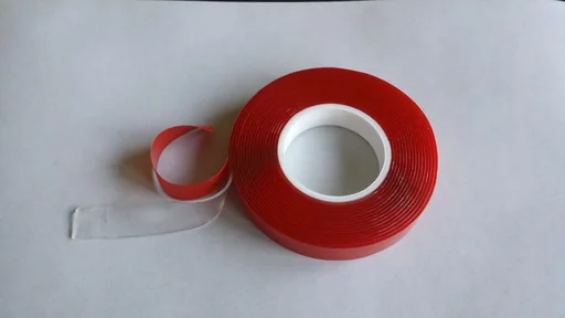 "Power Tape: double-sided, transparent adhesive tape image"
