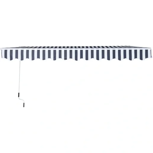 "Garden awning with folding arm image"