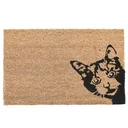 Coconut mat Cuckoo! Cat 60 x 40 x 1.5 cm
