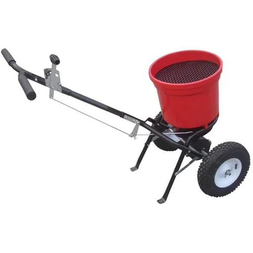 "Turfmaster robust spreader for fertilizers, seeds and salt image"