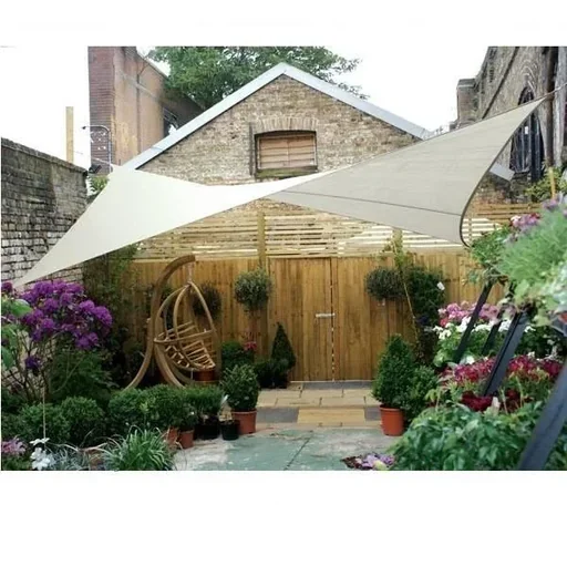 "Garden Sunsail Square 3.6 x 3.6 m Colour: Cream image"