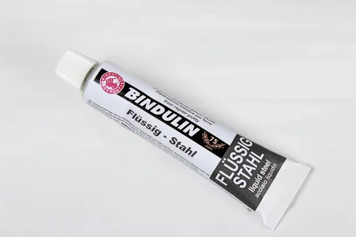 "Liquid steel 64 g in the tube image"