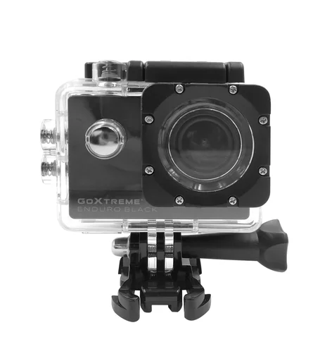 "Actioncam Enduro Black, 170° wide angle, waterproof up to 30m, 8MP sensor image"
