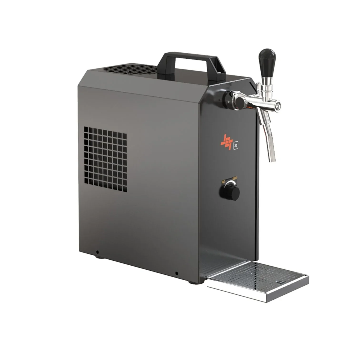 "Beer dispenser, Beer machine - JET 30K with air pump flow cooler 1-line dry cooler, up to 30 liters/h image"