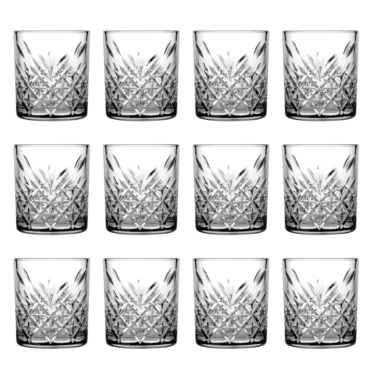 "Cocktail glasses, whiskey glasses 12 Set - Timeless, 205 ml image"