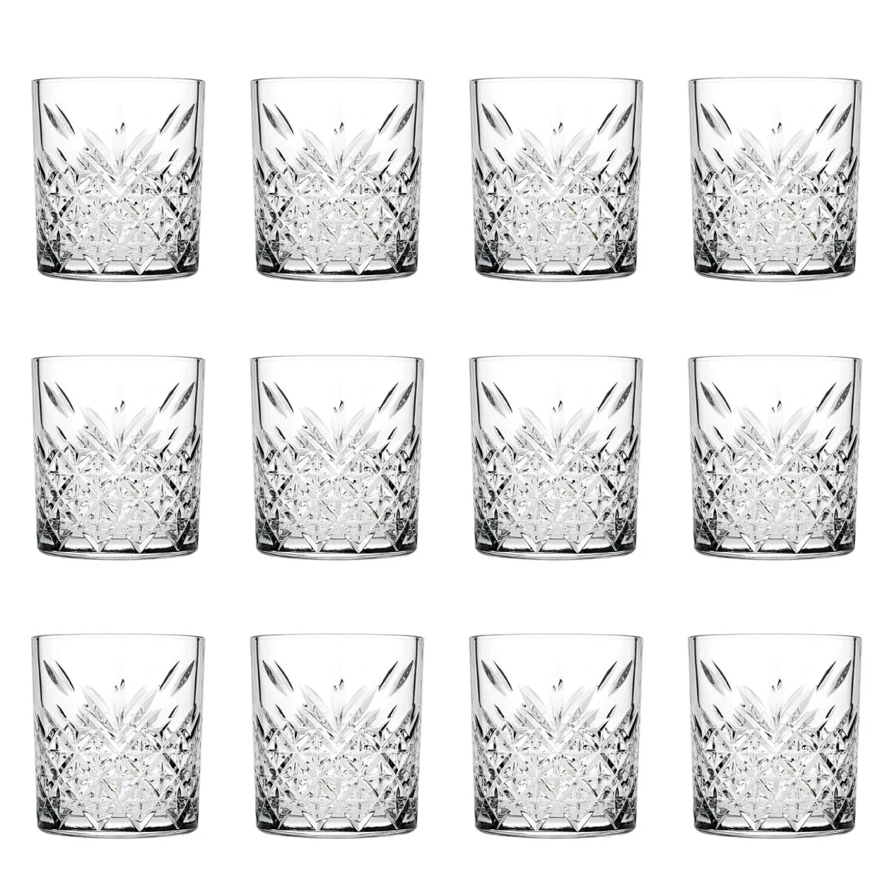 "Cocktail glasses, whiskey glasses 12 Set - Timeless, 345 ml image"
