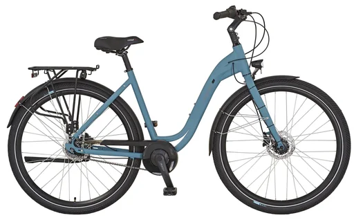 "City bike GENIESSER 20.BTC.10, 28", 7 speed, color blue-matte image"