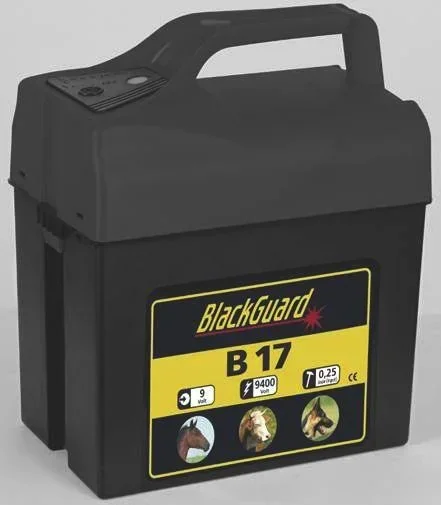 "Electric fence energizer B17 9 Volt with 2 power levels image"