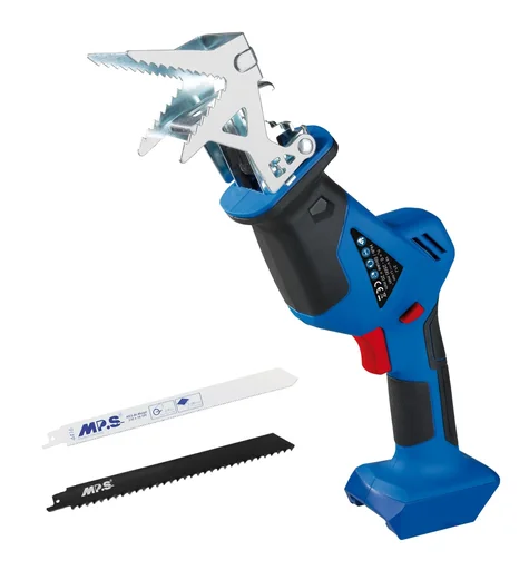 "Cordless reciprocating saw 18 V ASS18E -without battery and charger- including FREE 2 reciprocating saw blades image"