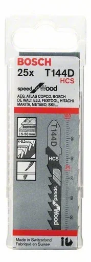 "Jigsaw blade "T 144 D", Speed ​​for Wood image"