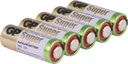 Alkaline 23A round cell battery, 12 V - 5 pieces