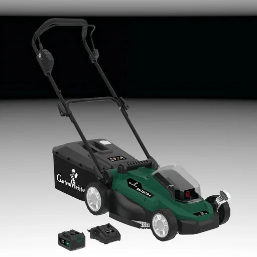 "Cordless lawn mower "GM 330/20-4", 600 W - including battery and charger image"