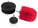 3-piece cleaning brush set for cordless screwdrivers