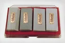 Sharpening stones for carving tools, 4 pieces