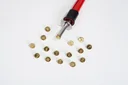 Branding stamp set, numbers O to 9, and 6 characters