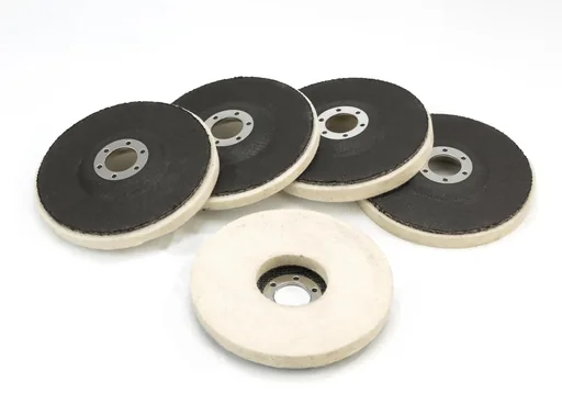 "Felt polishing disc set 5-piece image"