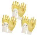 Nitrile work gloves, size 10, 3 pairs