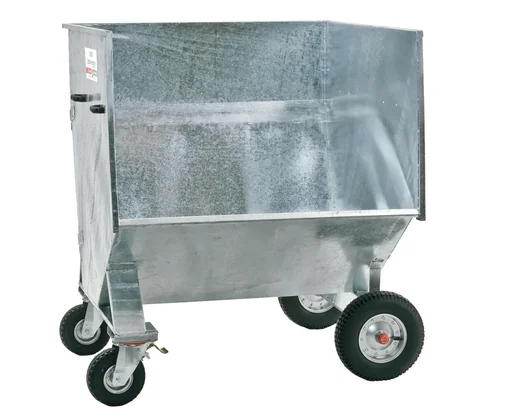 "Large-capacity trolley for tractors, narrow W 240 x D 135 x H 153 cm image"