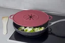 7-in-1 multi-purpose kitchen helper, red/pink