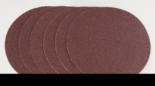 "Sandpaper K60, diameter 125 mm, self-adhesive, 6 pieces image"