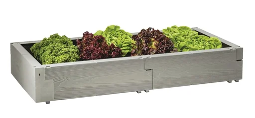 "Raised bed "TIMBER" basic set, wood look Nordic Wood image"