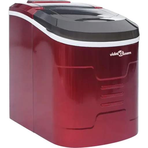 "Ice cube maker 2.4 L 15 kg/24 h red image"