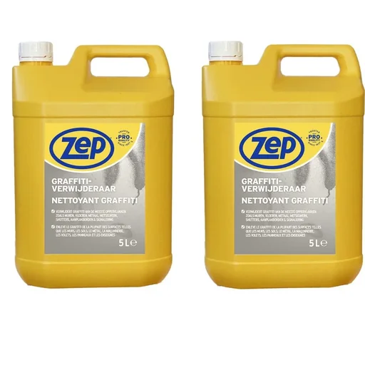 "Graffiti Remover - 5 L x 2 pieces - Promotional pack - 2 pieces image"