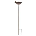 Birdbath with stick