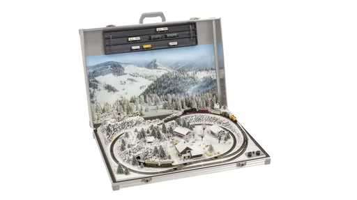 "Model railway case Garmisch image"