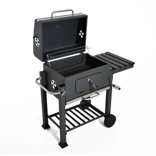 "Charcoal grill grill cart BBQ charcoal charcoal grill image"