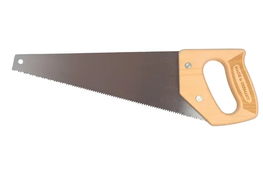 "Hand saw for wood, total length 410 mm, blade length 330 mm image"