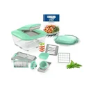 Nicer Dicer Chef, Mint Green, 15-piece set