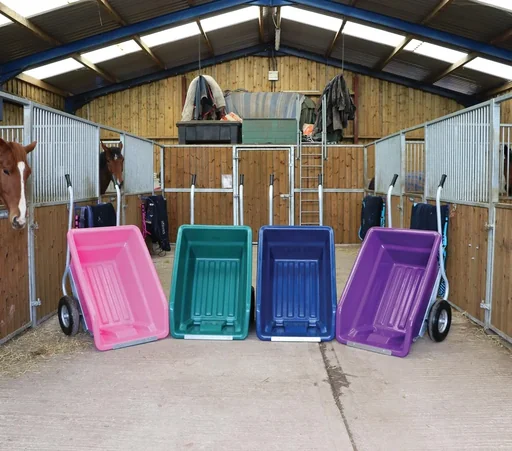 "Two-wheel wheelbarrow TWB 250 pink image"