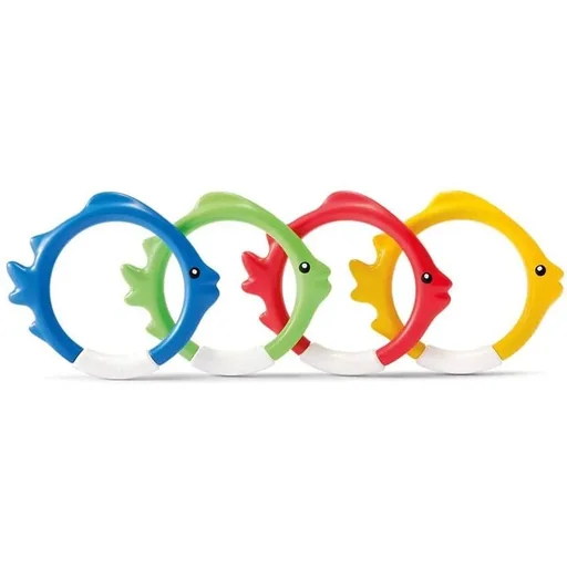 "Underwater fish rings image"