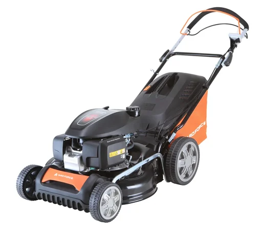 "Petrol lawn mower GM H46A - Honda GCV145 engine with self-propelled drive, digital display, 46 cm cutting width up to 1800 m² lawn image"