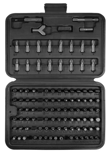 "Bit assortment, 1/4", 100 pieces image"