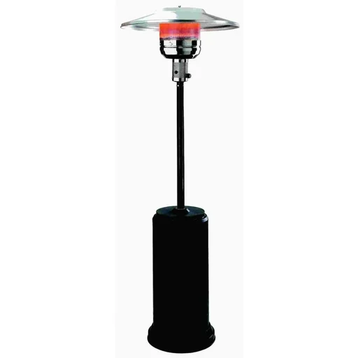"Patio heater - heater - adjustable power - 12kW - 46x46x220cm - black image"