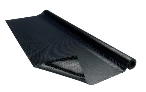 "Perforated sun protection film, black, 56 x 200 cm image"