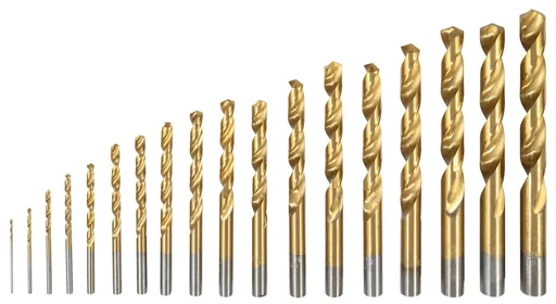 "Titanium HSS twist drill assortment 170 pieces image"