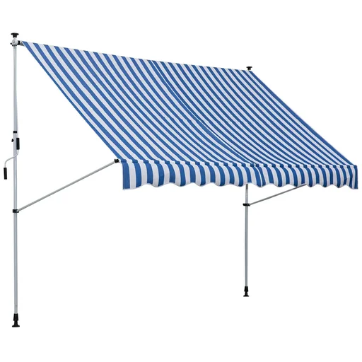 "Clamp awning with folding arm image"
