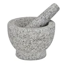 Granite mortar with pestle