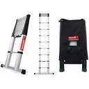 Eco Line telescopic ladder 3.8 m - 12 steps WITH carrying bag